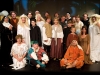Harmelen - De complete cast van het toneelstuk over Jeroen Bosch van toneelvereniging Harto dat donderdagavond in premiere gaat (Foto Marnix Schmidt)